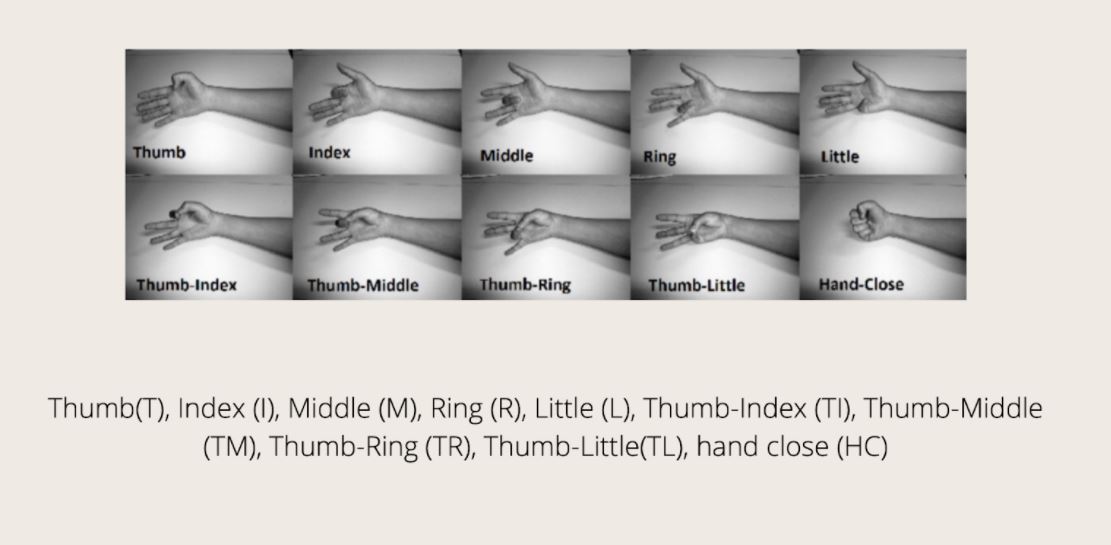Finger Movement Classification from Electromyography